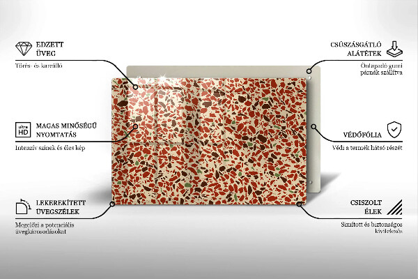 Protège plaque de cuisson Grès fin