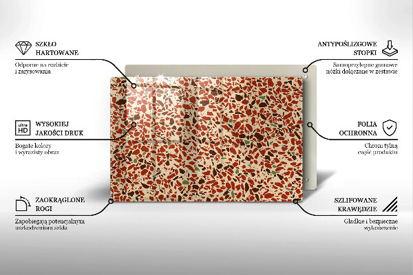 Protège plaque de cuisson Grès fin