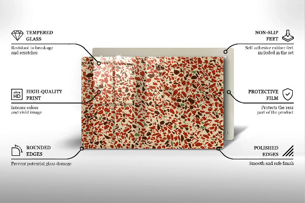 Protège plaque de cuisson Grès fin