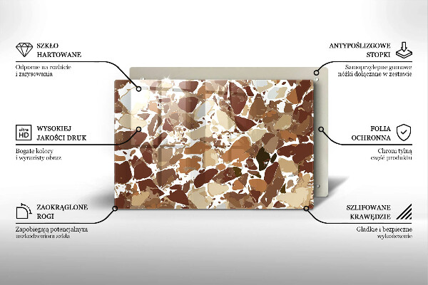 Protège plaque de cuisson Teintures décoratives pour pierre