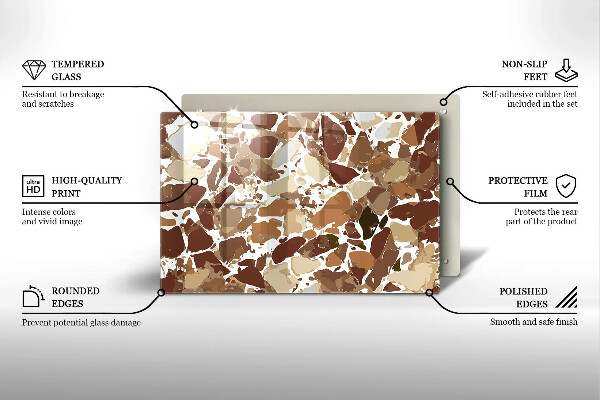 Protège plaque de cuisson Teintures décoratives pour pierre