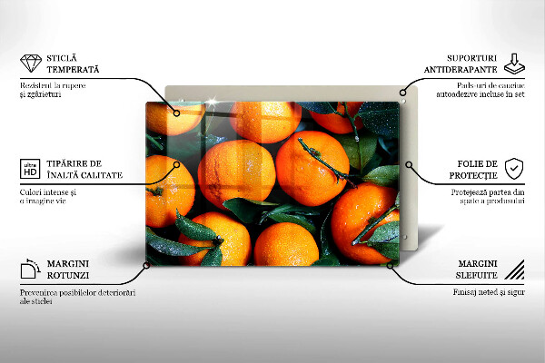 Protège plaque de cuisson Orange