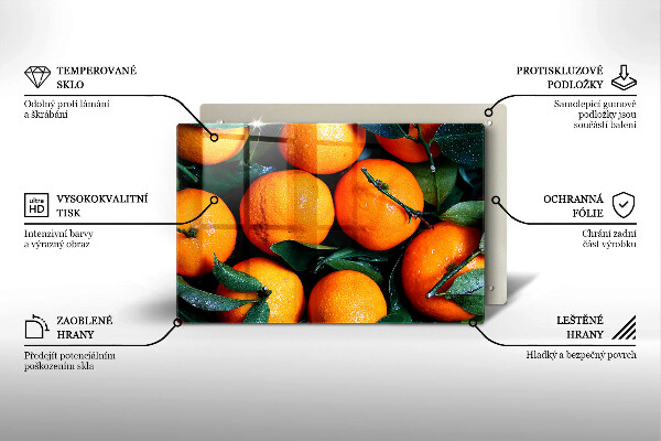 Protège plaque de cuisson Orange