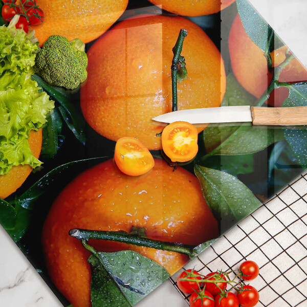 Protège plaque de cuisson Orange