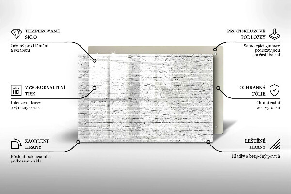 Protection plaque induction Mur de briques