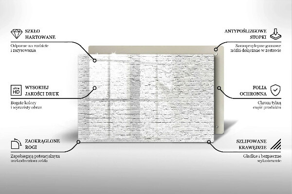 Protection plaque induction Mur de briques