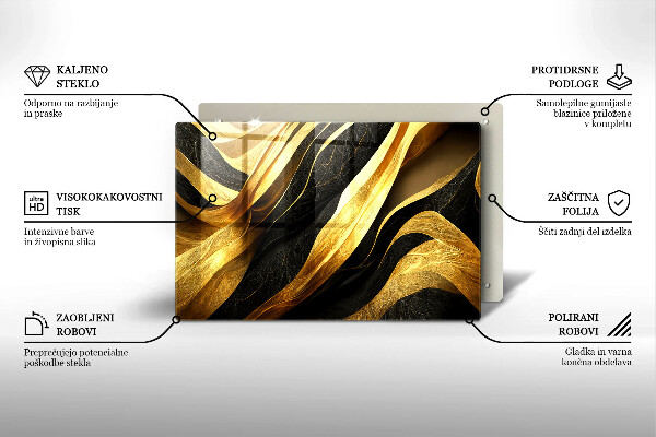 Cache plaque de cuisson Abstraction élégante