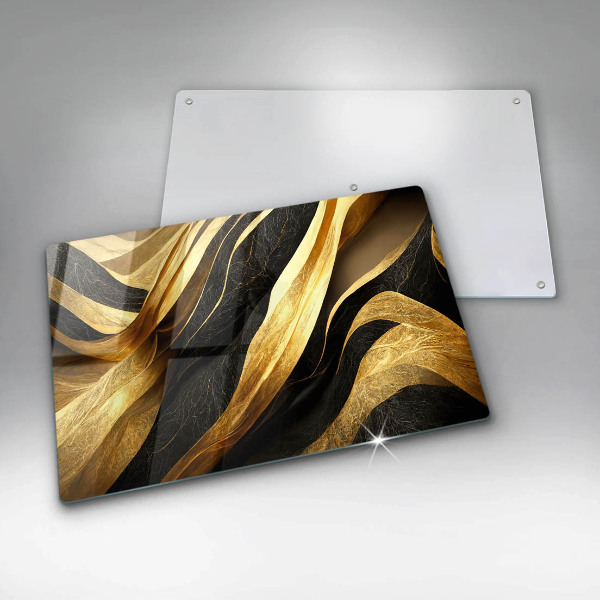 Cache plaque de cuisson Abstraction élégante