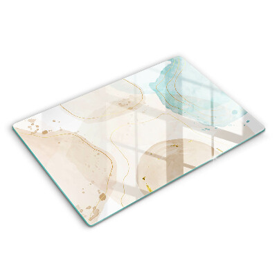 Cache plaque de cuisson Formes bohèmes lumineuses