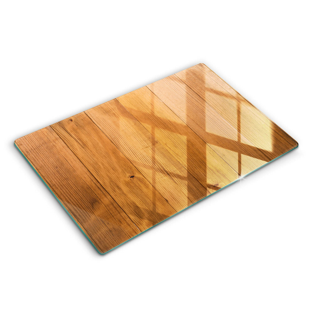 Cache plaque de cuisson Planches de bois