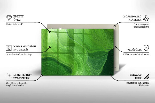 Cache plaque de cuisson Texture abstraite