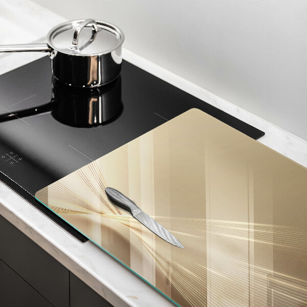 Cache plaque de cuisson Abstraction moderne