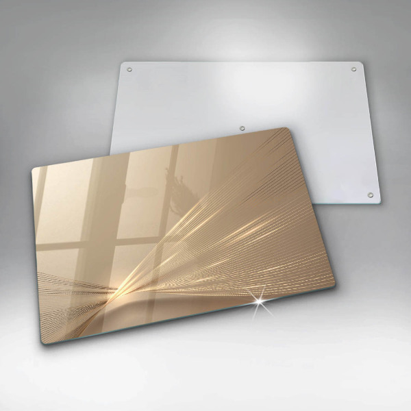 Cache plaque de cuisson Abstraction moderne