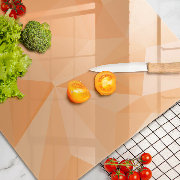 Cache plaque de cuisson Fond géométrique