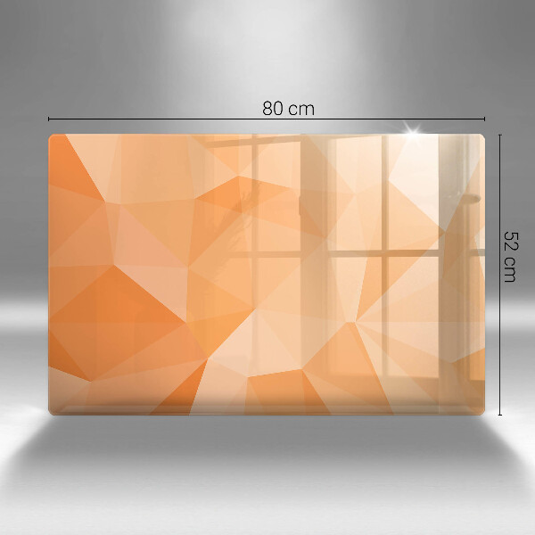 Cache plaque de cuisson Fond géométrique