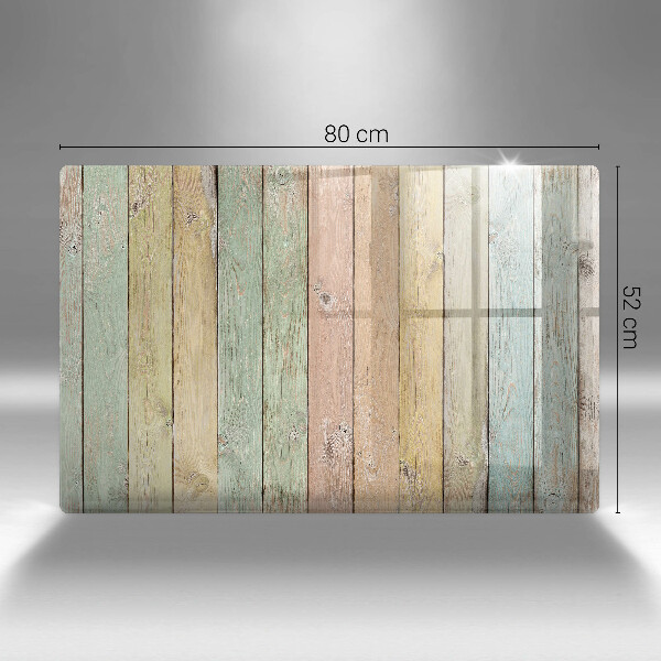 Protection plaque induction Planches vintage colorées