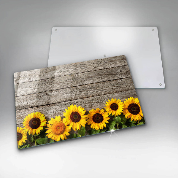 Protection plaque induction Tournesols sur les couvertures