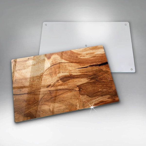 Protection plaque induction Texture de planche de bois
