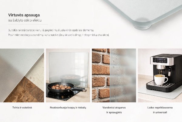 Cache‑plaque de cuisson en 60 x 52 cm