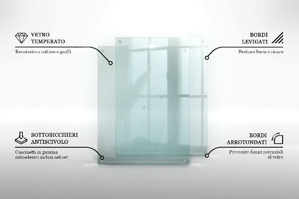 Protection pour plaque de cuisson transparente 2x40x52 cm
