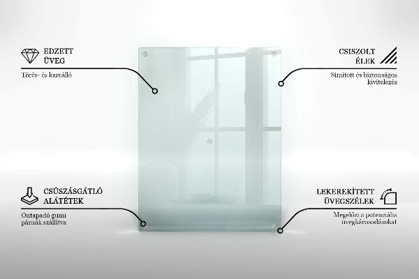 Protection pour plaque de cuisson transparente 52x40 cm