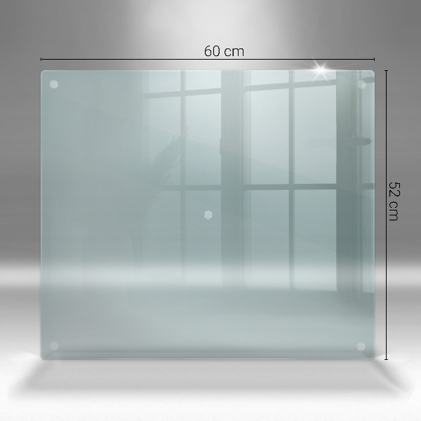 Protection plaque induction transparente 60x52 cm