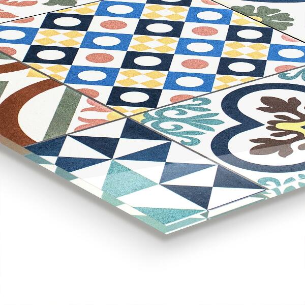 Crédence en verre Ornements en mosaïque portugaise