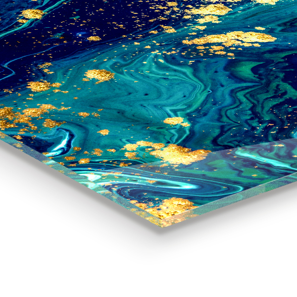 Crédence en verre Abstraction de l'art moderne