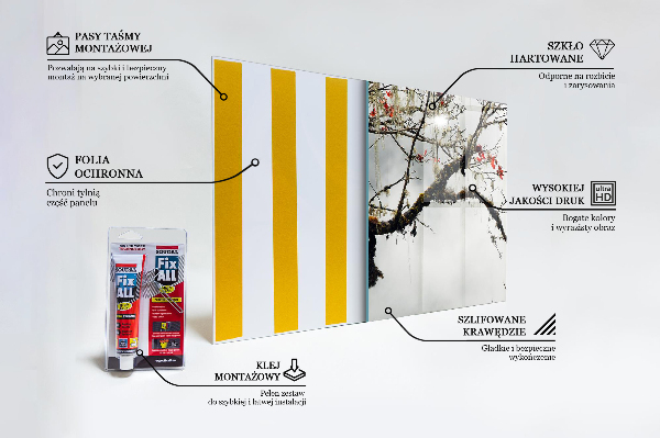 Verre pour crédence Paysage tranquillité d'esprit