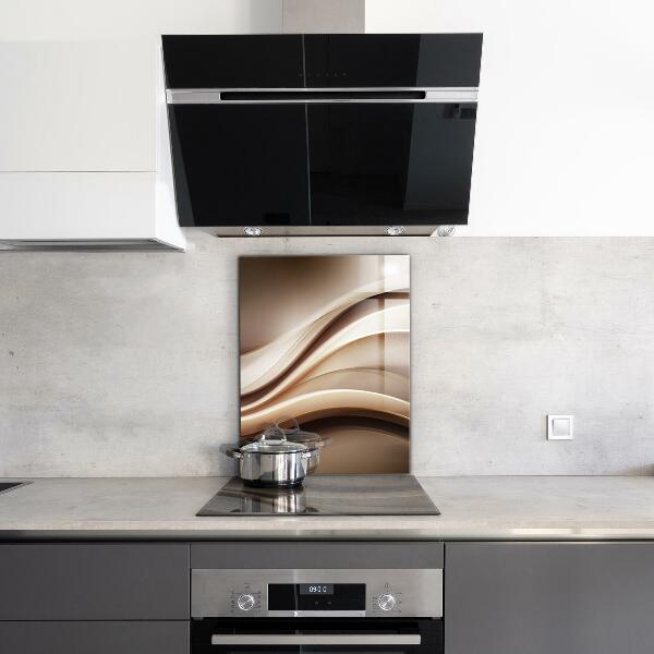 Crédence cuisine en verre Abstraction des vagues d'énergie