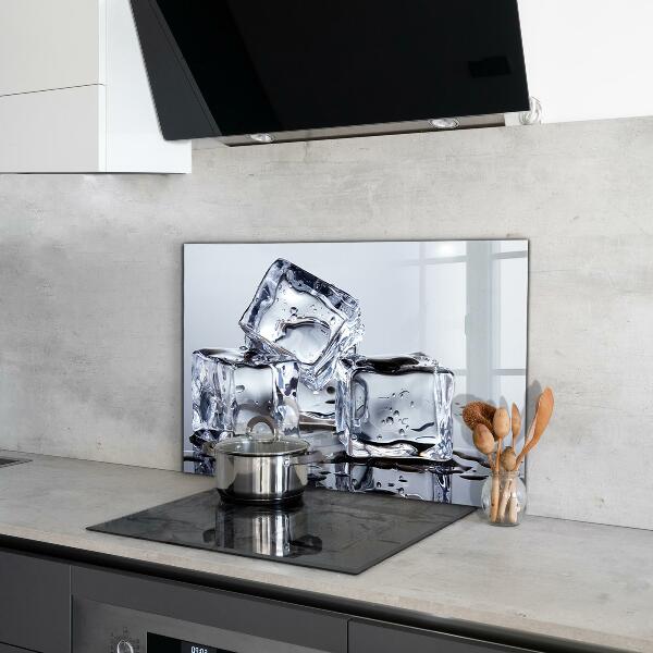 Crédence cuisine en verre Rafraîchissement de glaçons