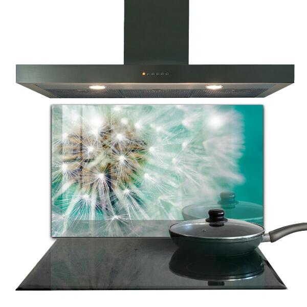 Crédence cuisine en verre Pissenlit dans la centrale éolienne