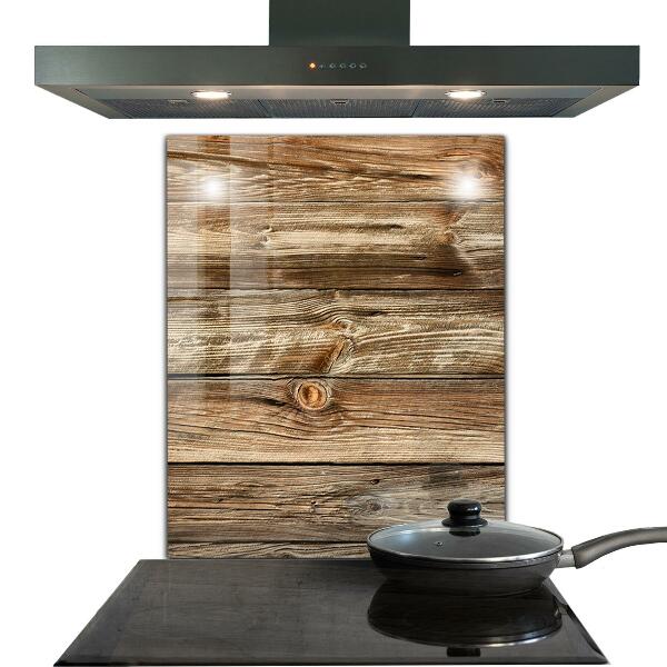 Panneaux muraux cuisine Texture en bois