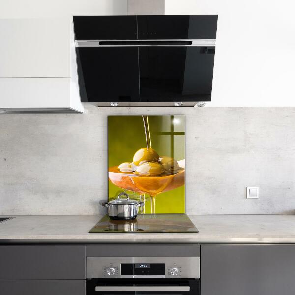 Crédence cuisine en verre Huile d'olive fraîchement pressée