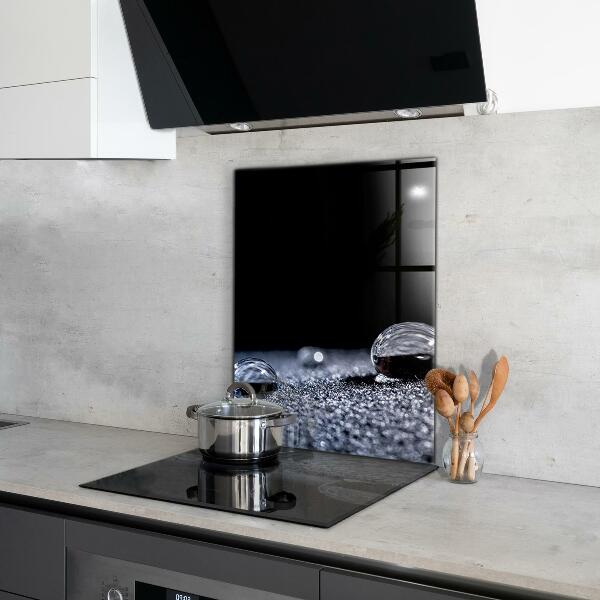 Crédence en verre Une goutte de rosée le matin