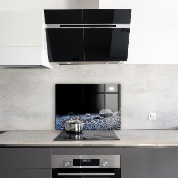 Crédence en verre Une goutte de rosée le matin