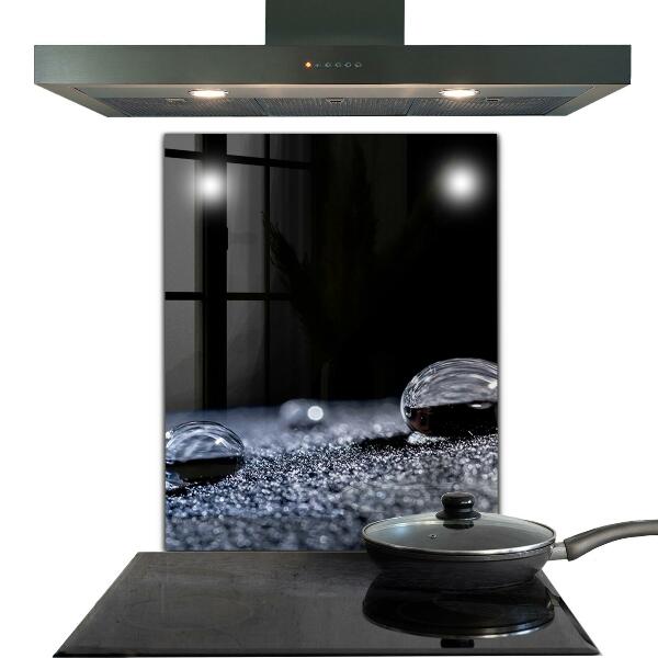 Crédence en verre Une goutte de rosée le matin