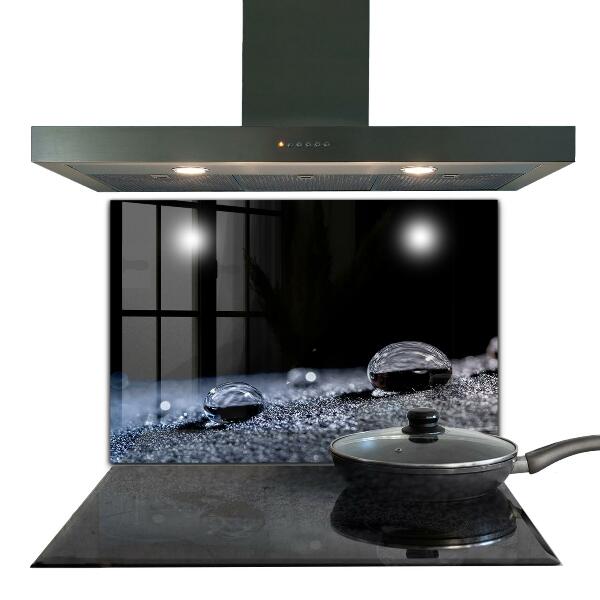 Crédence en verre Une goutte de rosée le matin