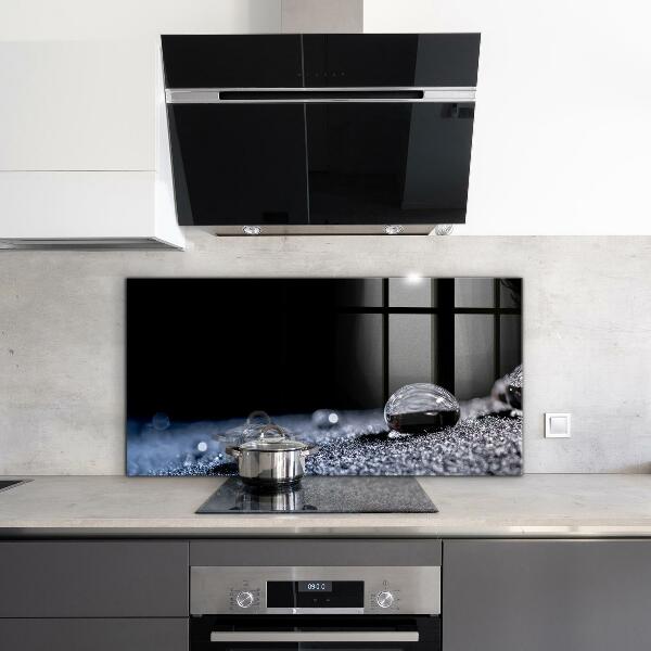 Crédence en verre Une goutte de rosée le matin