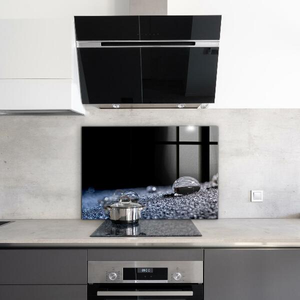 Crédence en verre Une goutte de rosée le matin