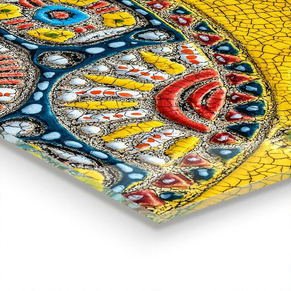 Crédence cuisine en verre Mosaïque en céramique de tortue