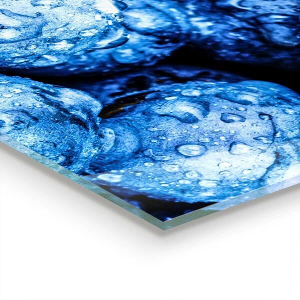 Crédence cuisine en verre Baies de bleuets mûrs