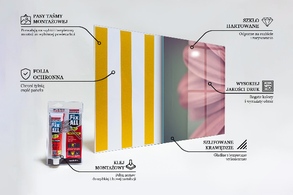 Crédence cuisine en verre Fleur margaretka gerbera