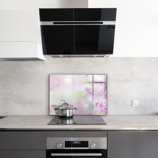 Crédence cuisine en verre Lilas en fleurs d'été dans le jardin