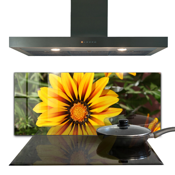 Panneau crédence cuisine Fleur jaune dans le pré