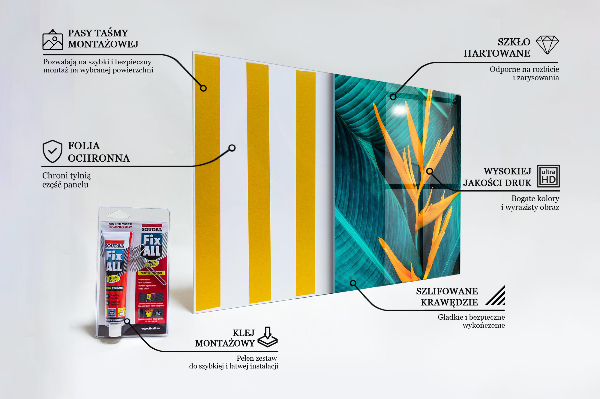 Panneau crédence cuisine Fleur exotique tropicale