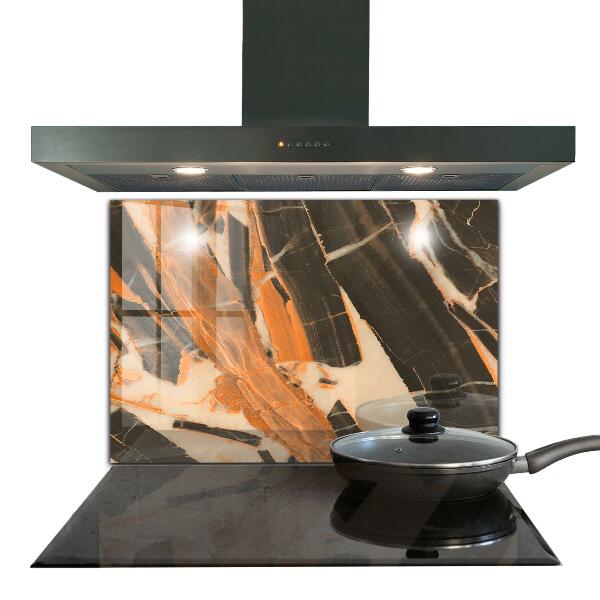 Crédence en verre Composition de pierre naturelle