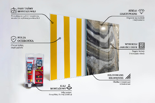 Crédence en verre Texture de marbre de pierre de granit