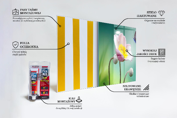 Panneau crédence cuisine Fleur de papillon des prés d'été