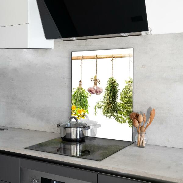 Crédence cuisine en verre Herbes séchées phytothérapie
